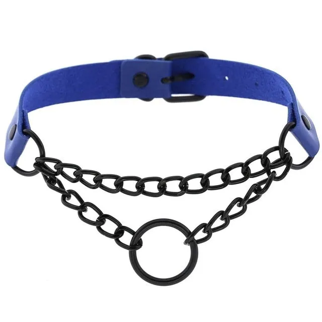 Sexy Black Chain Necklaces  Gothic Punk