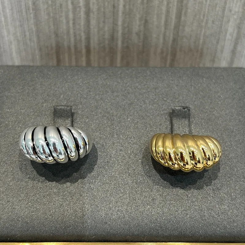 Sterling Silver Scallop Ring