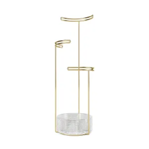 Tesora Jewellery Stand - Brass