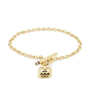 Tommy Hilfiger Tommy Hilfiger Jewellery Gold Steel Women's Chain Bracelet - 2780436