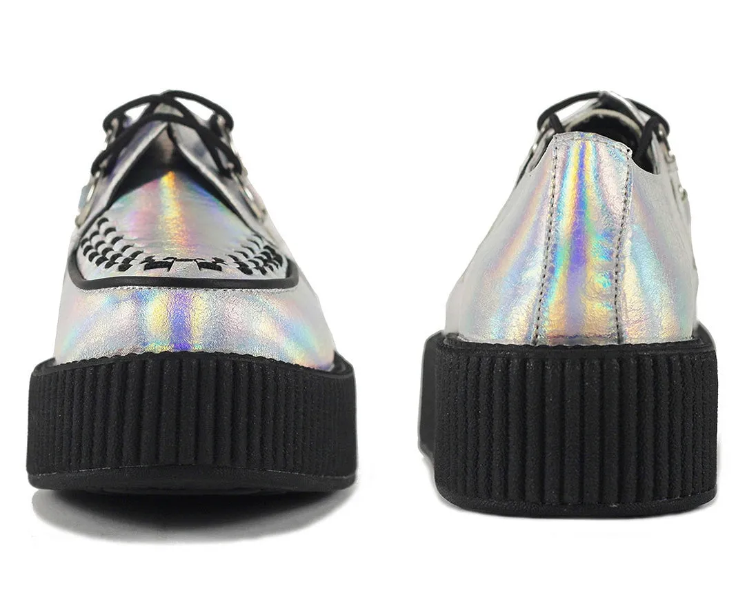 T.U.K Iridescent Crackle Mondo Creeper