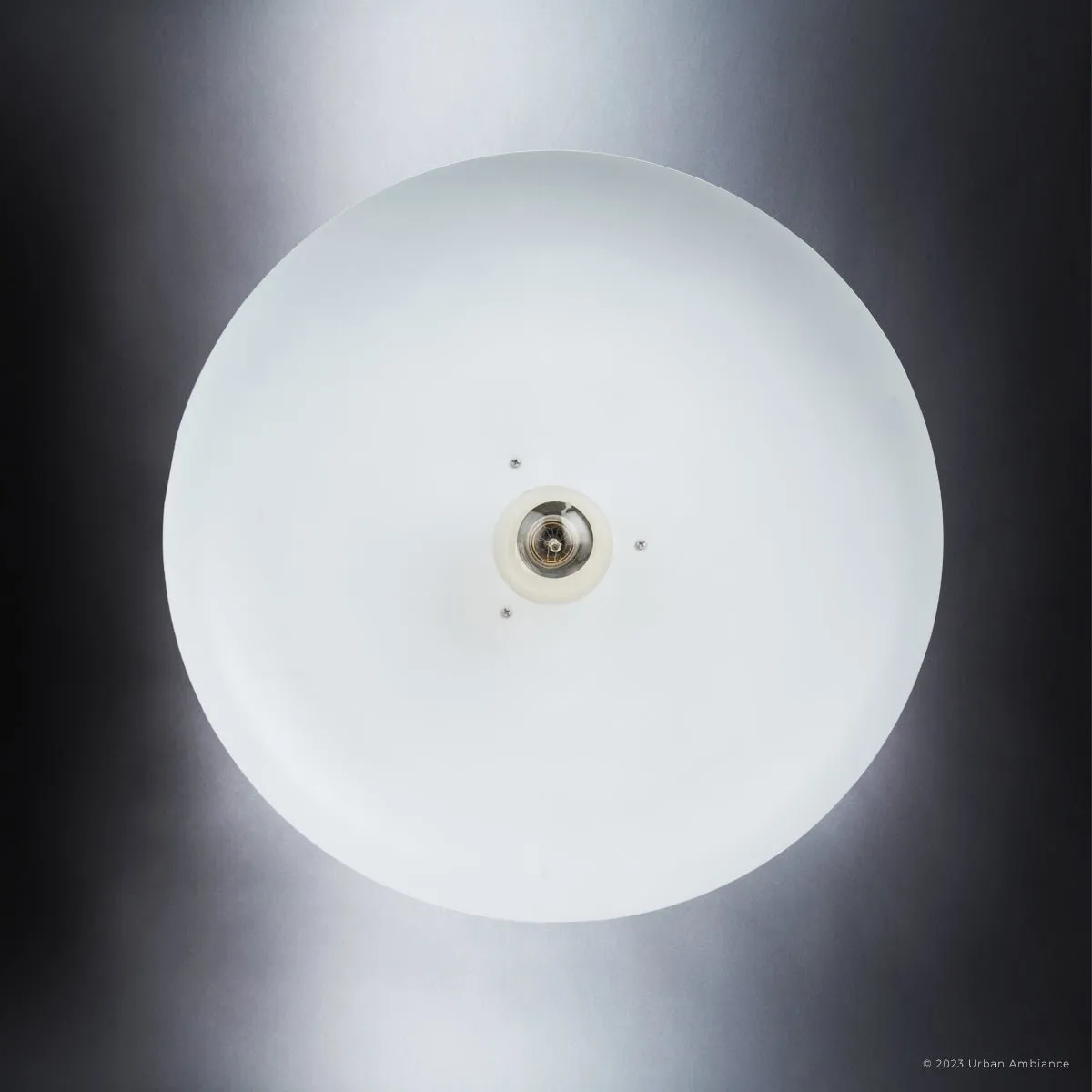 ULB2192 Transitional Pendant, 8''H x 20''W, Matte White and Gold Finish, Westport Collection