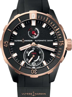 Ulysse Nardin Diver Chronometer Titanium & 18K Rose Gold Men's Watch
