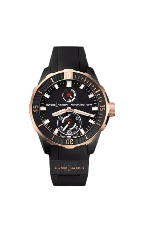 Ulysse Nardin Diver Chronometer Titanium & 18K Rose Gold Men's Watch