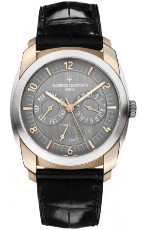 Vacheron Constantin QUAI DE I'ILE Titanium & 18K Rose Gold Men's Watch