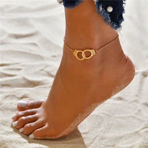 Vintage Tassel Beads Ankle Bracelet