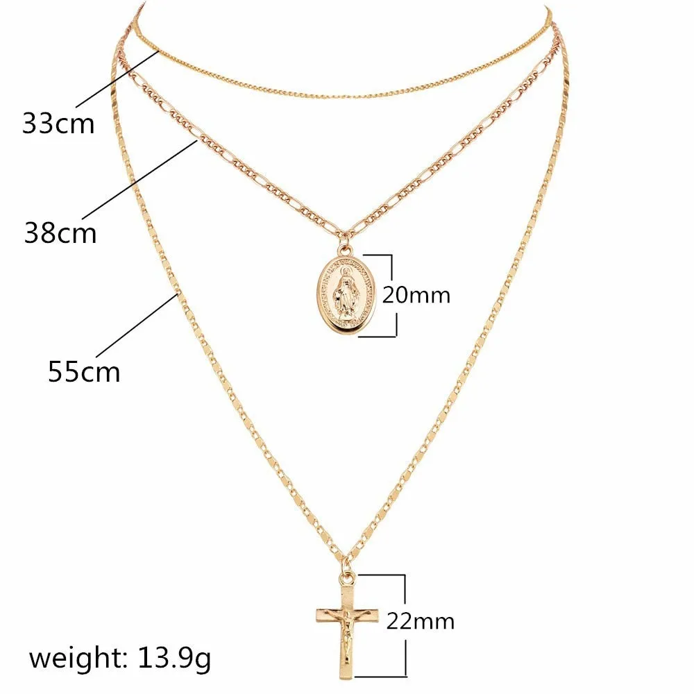women Fashion Jewelry Short crystal stars Gold color Choker Chain Necklace for