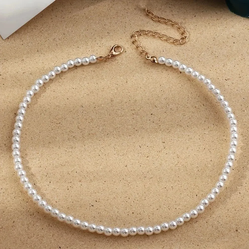 Women's Pearl Chain Necklaces