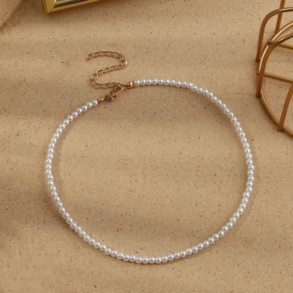 Women's Pearl Chain Necklaces
