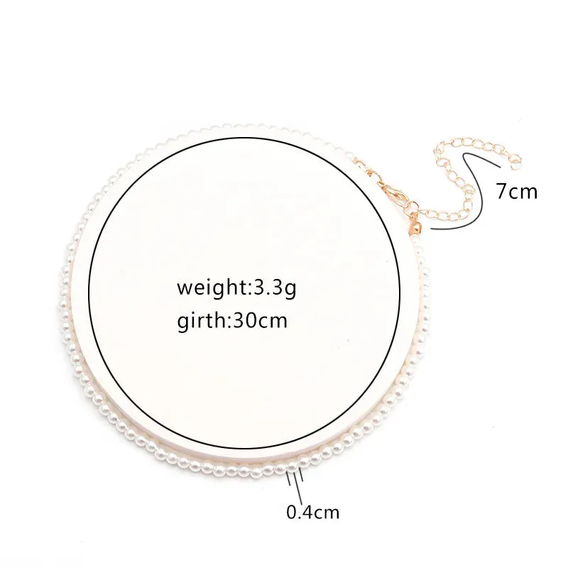 Women's Pearl Chain Necklaces