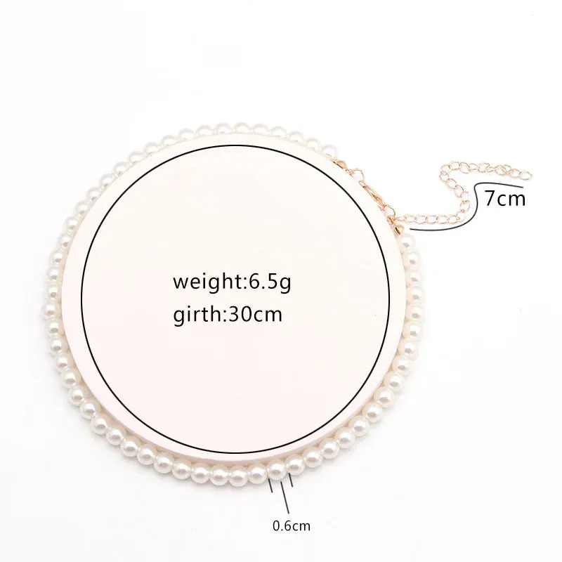 Women's Pearl Chain Necklaces