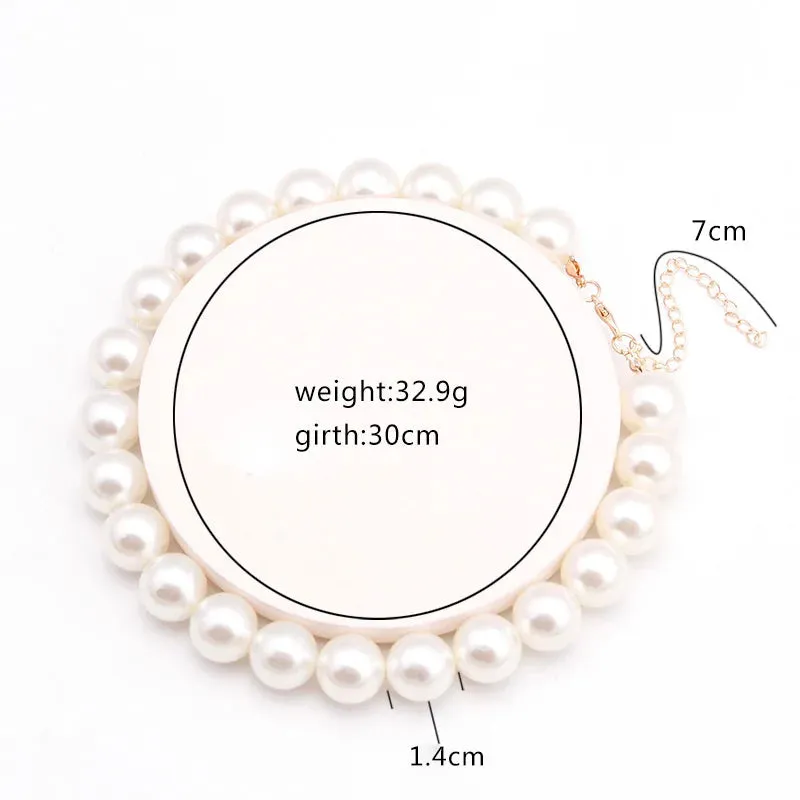 Women's Pearl Chain Necklaces