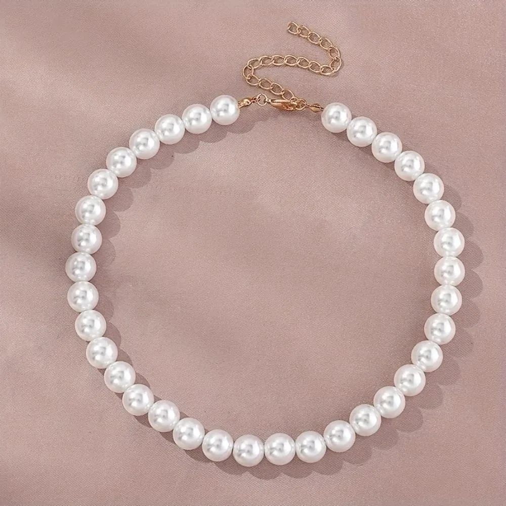 Women's Pearl Chain Necklaces