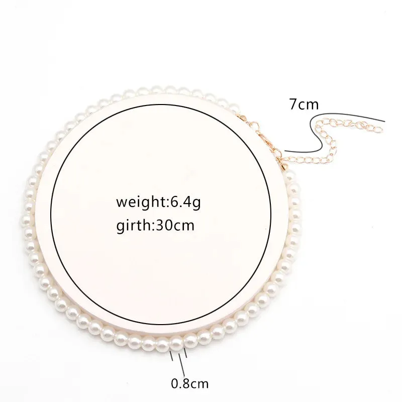 Women's Pearl Chain Necklaces